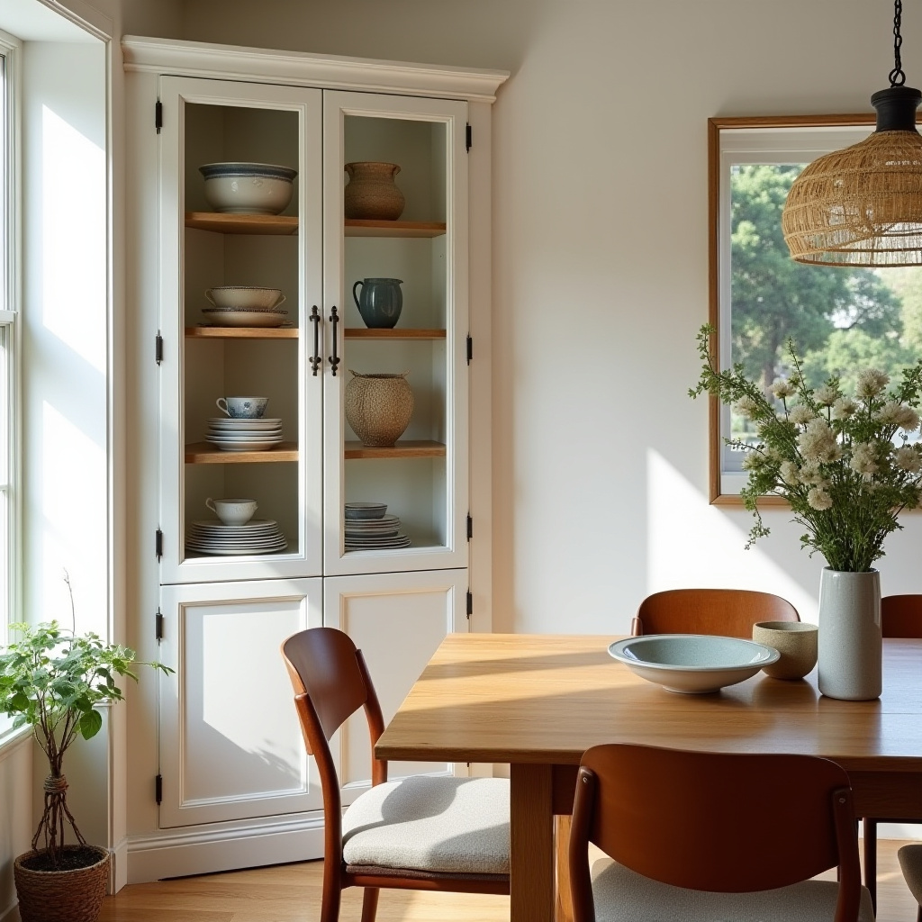 corner cabinet dining room 38