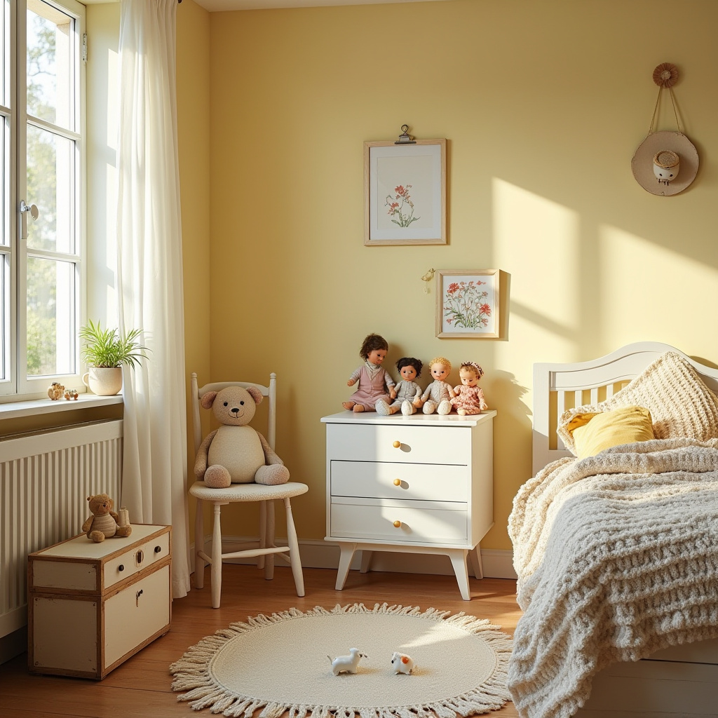 cottagecore kids room 34