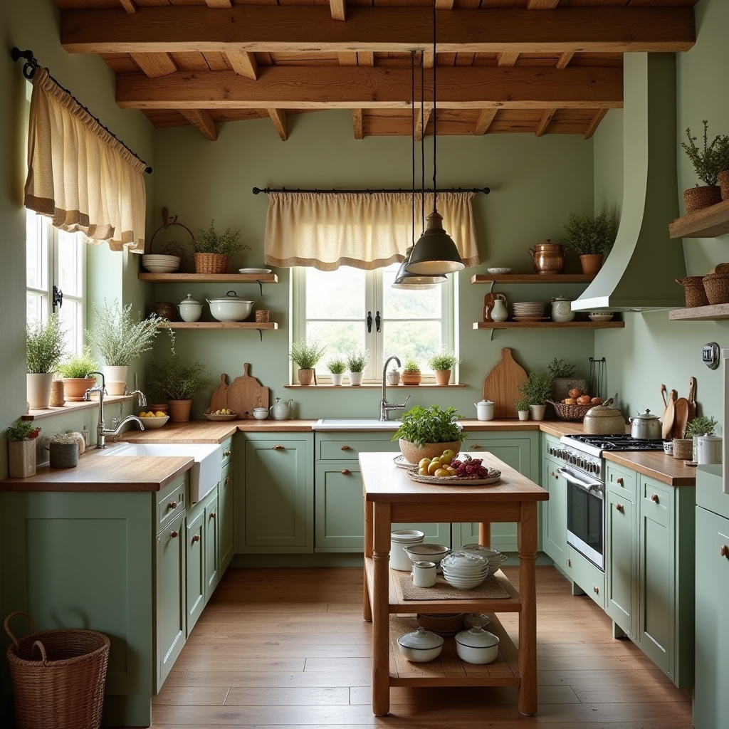 cottagecore kitchen decor 29