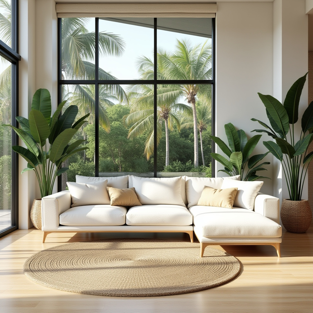 couch in middle of living room 30