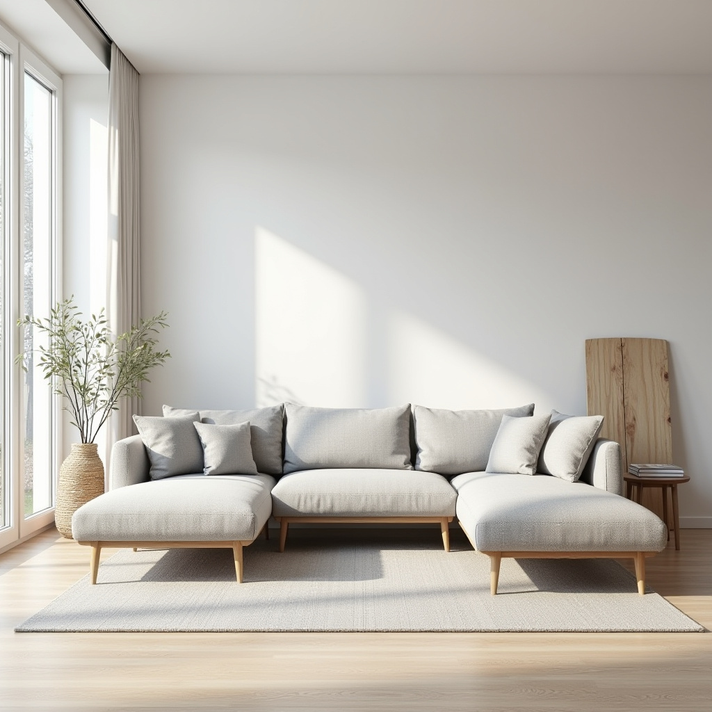 couch in middle of living room 33