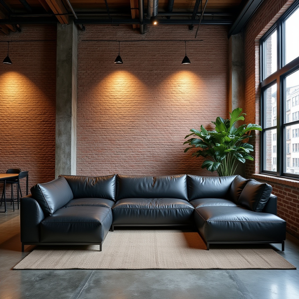 couch in middle of living room 5