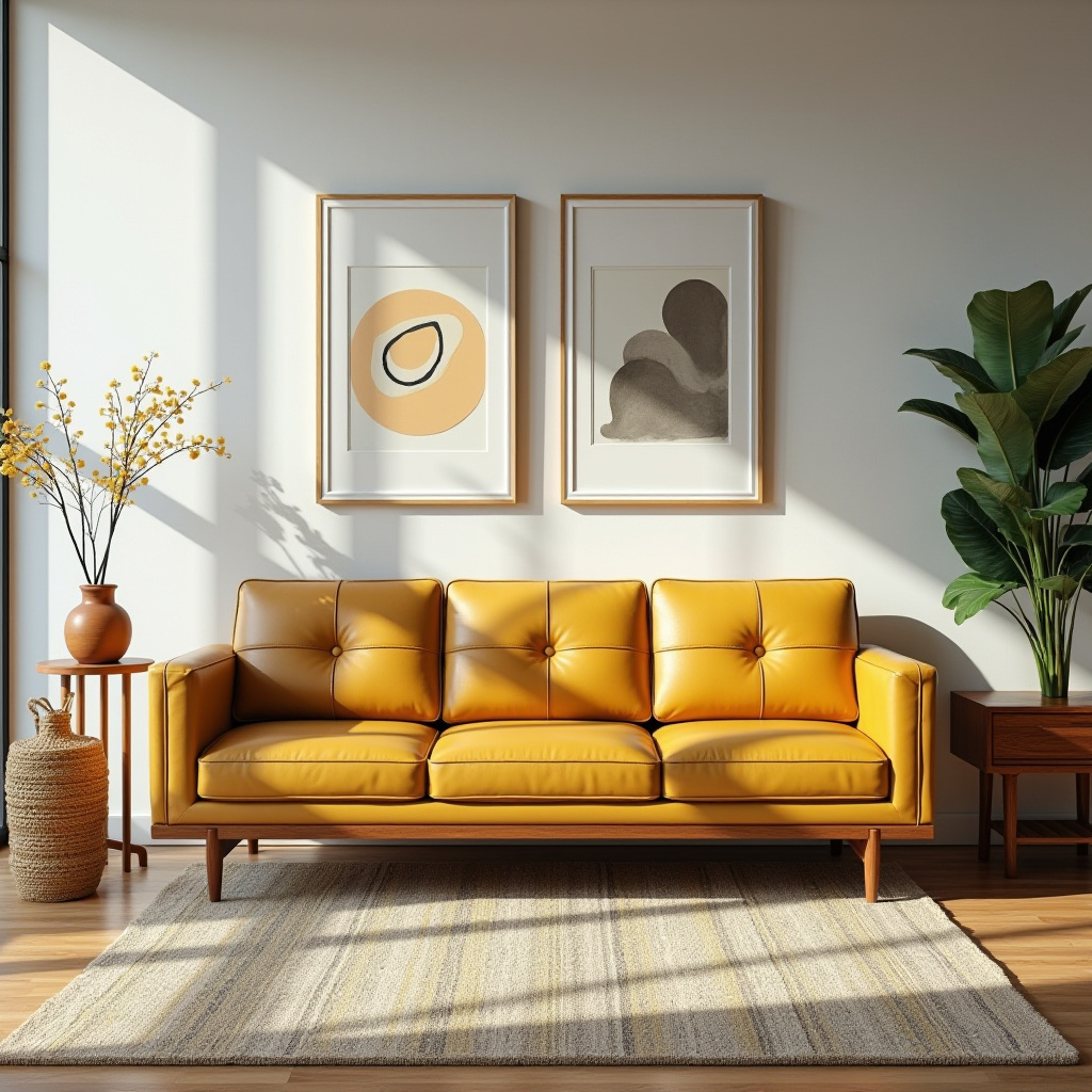 couch in middle of living room 9