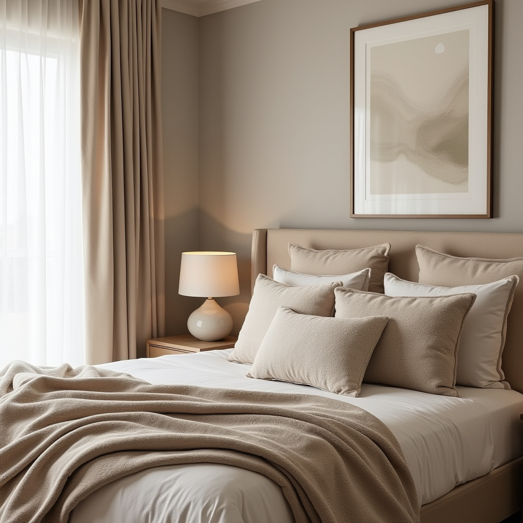 cozy beige bedroom 26