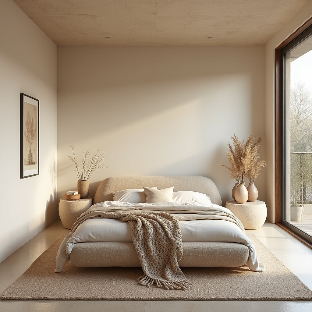 cozy beige bedroom 37