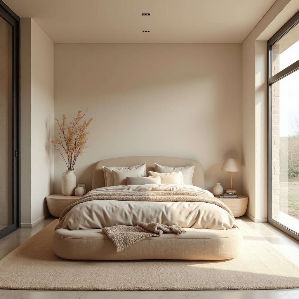 cozy beige bedroom 38