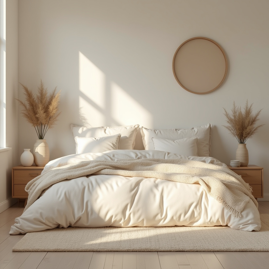 cozy beige bedroom 40