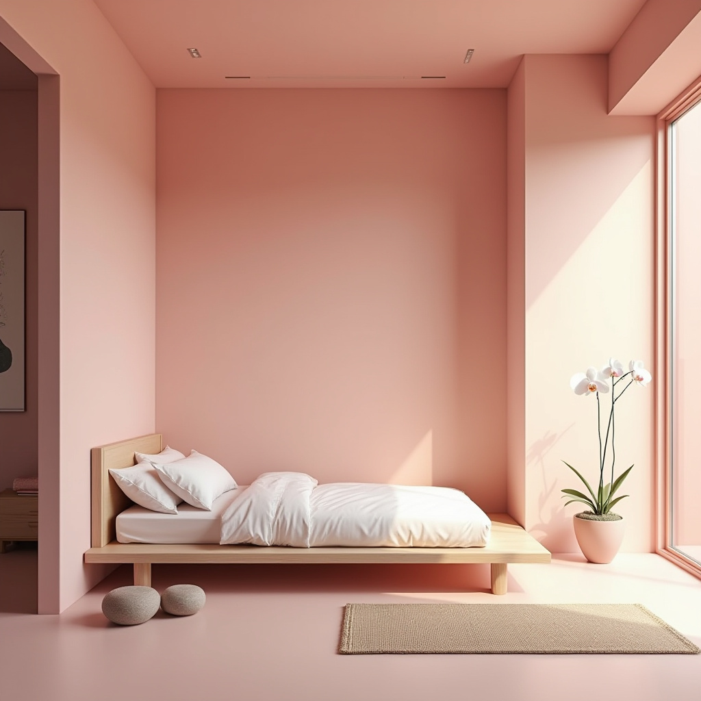 cozy pink bedroom 24