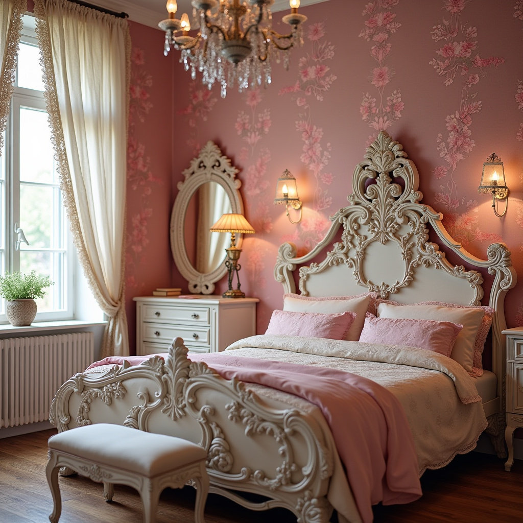 cozy pink bedroom 28