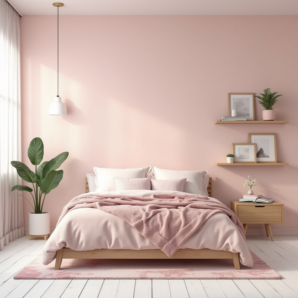 cozy pink bedroom 3