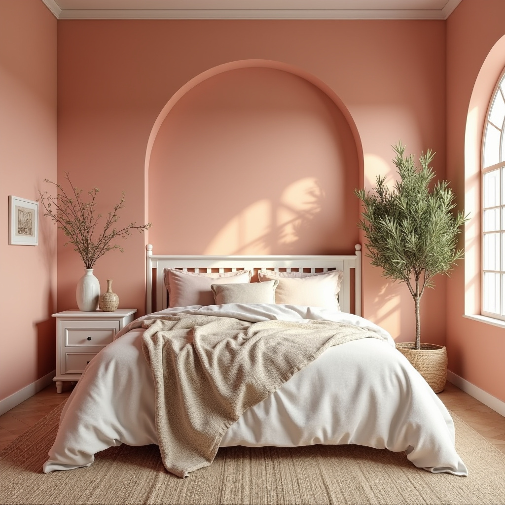 cozy pink bedroom 38