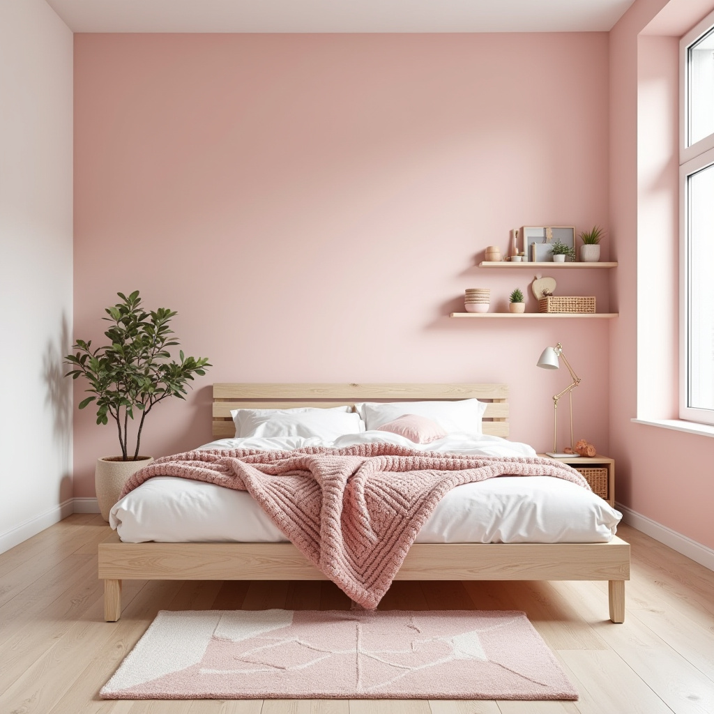 cozy pink bedroom 4