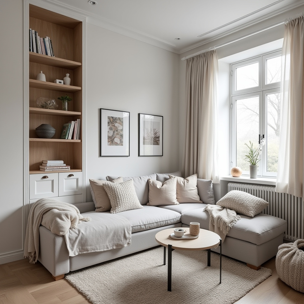 cozy scandinavian living room 33