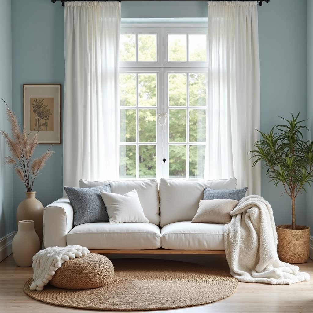 cozy scandinavian living room 36