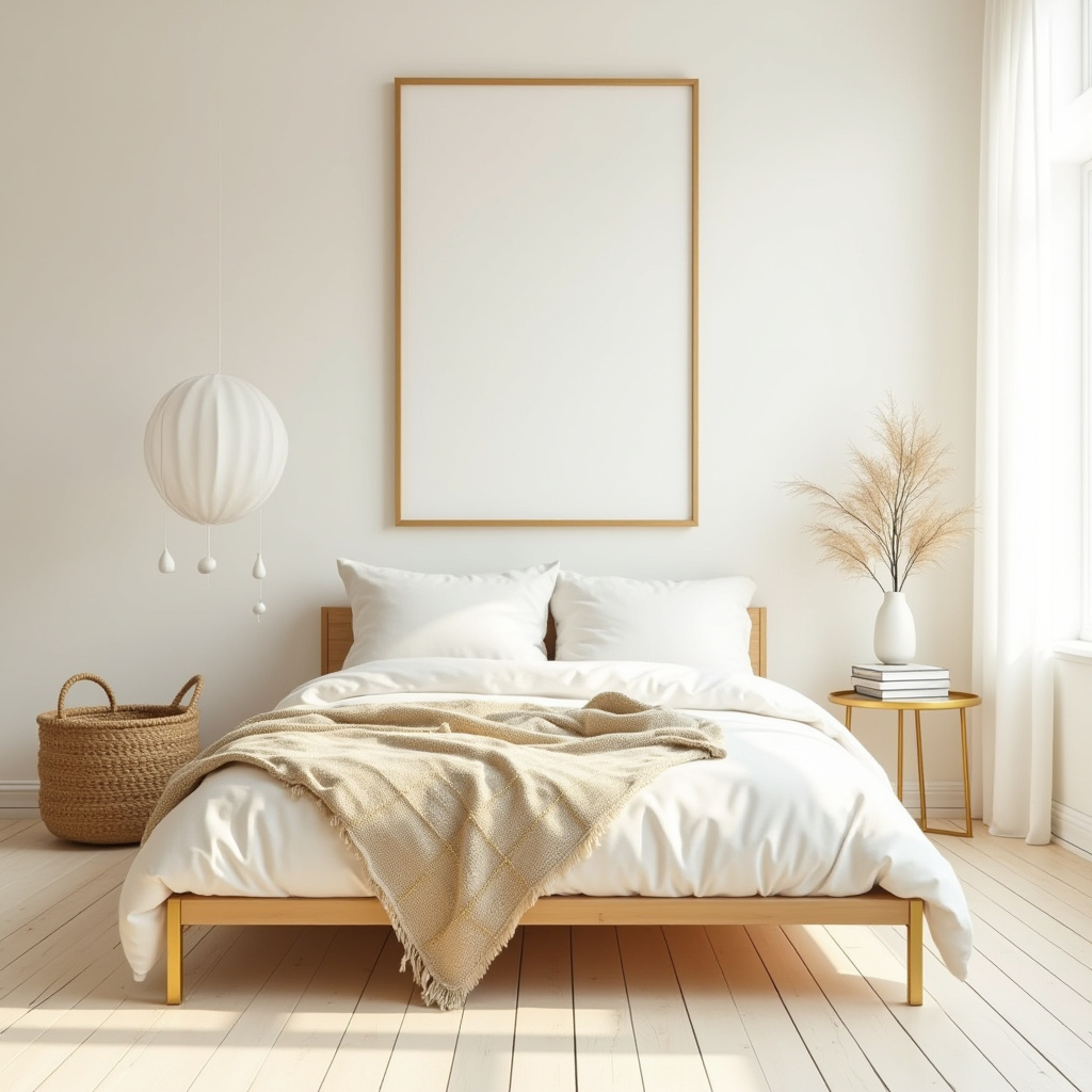 cream and gold bedroom ideas 12