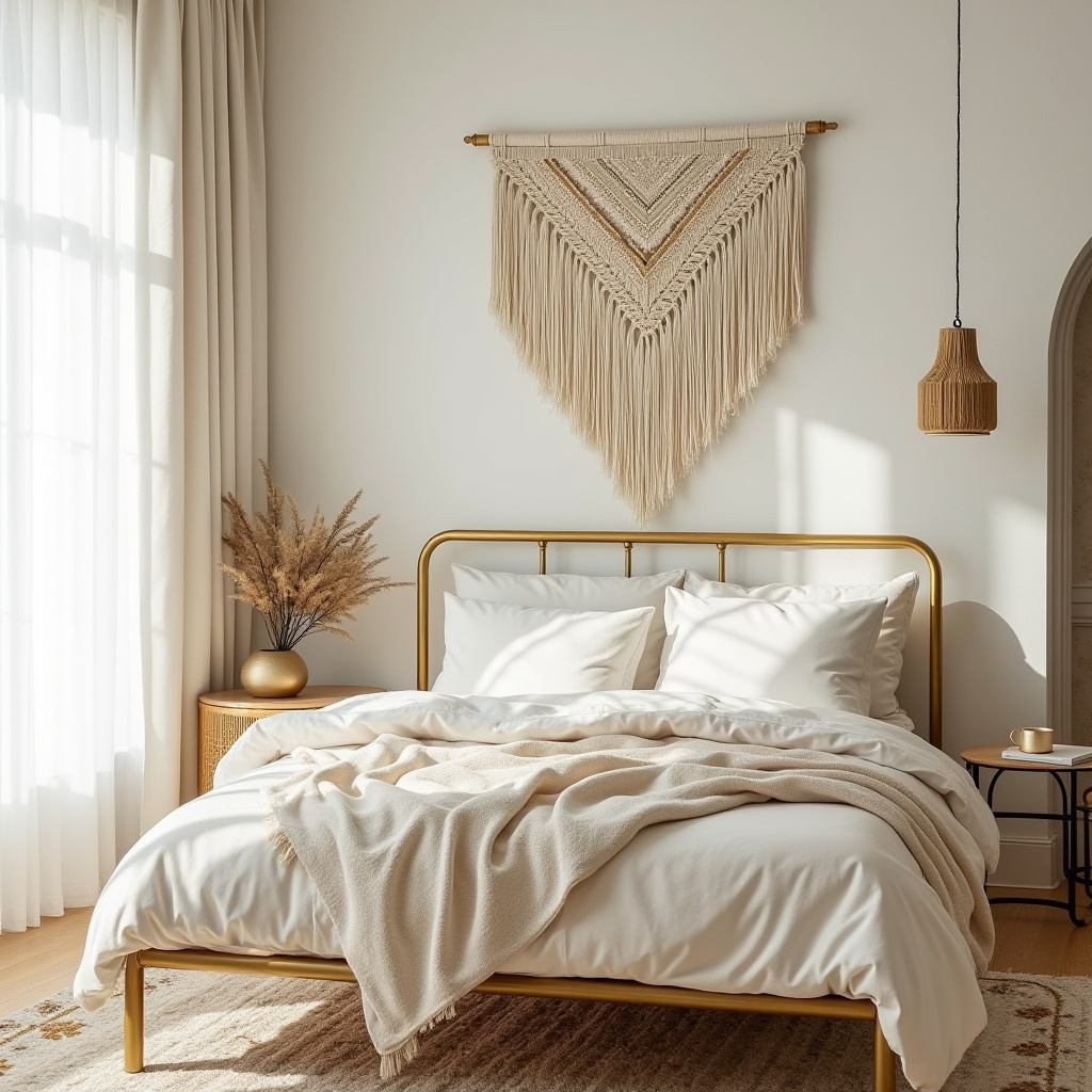 cream and gold bedroom ideas 16