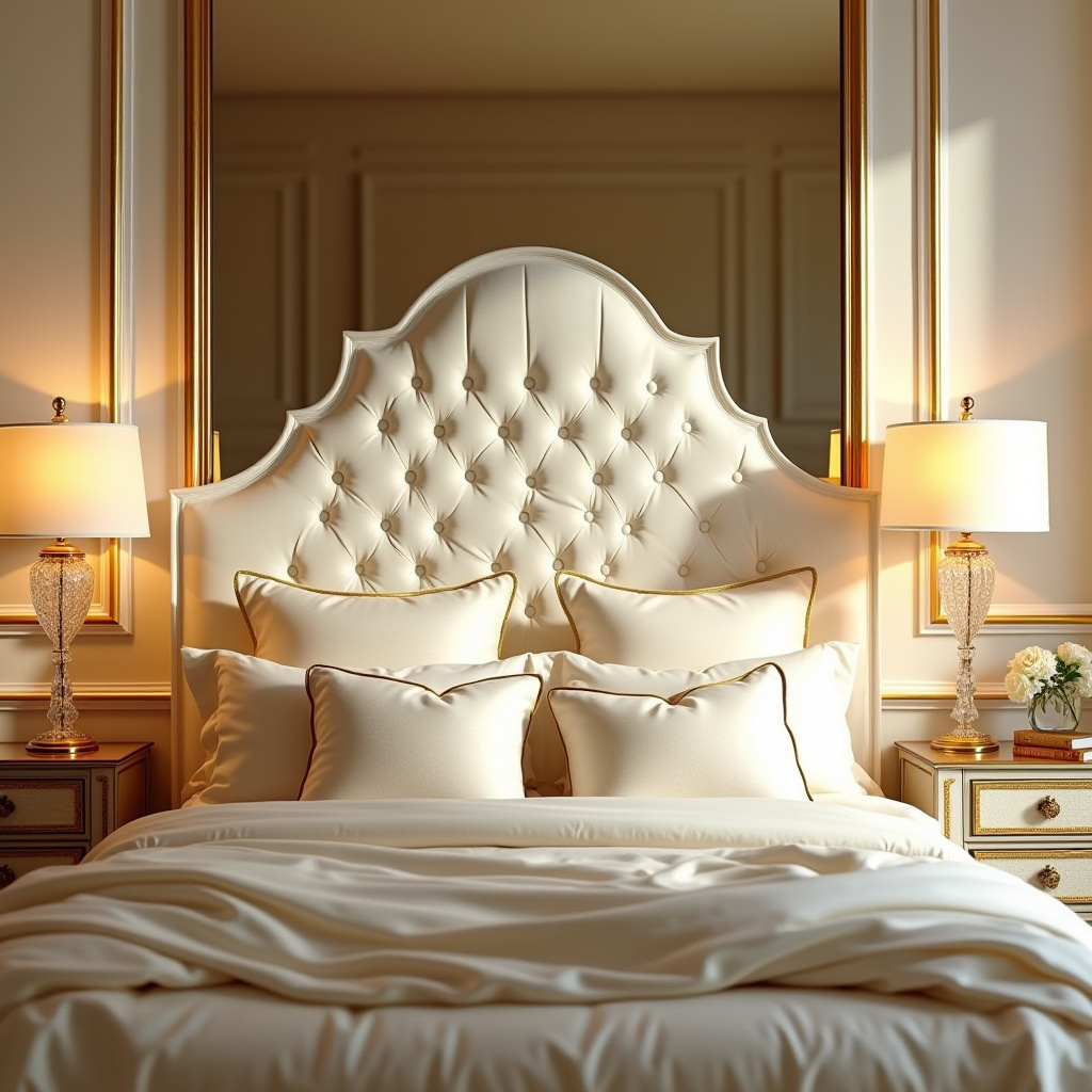cream and gold bedroom ideas 28