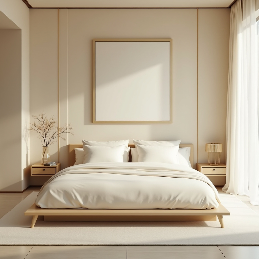 cream and gold bedroom ideas 39