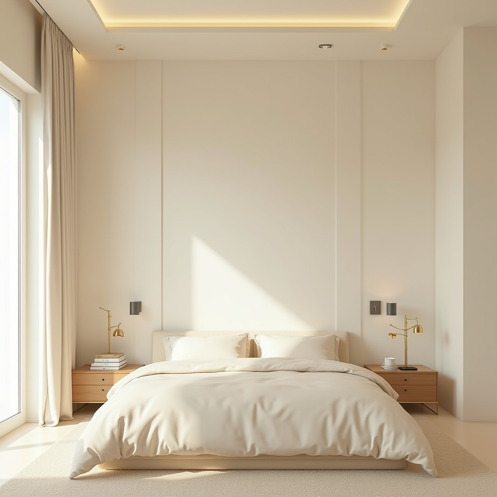 cream and gold bedroom ideas 40