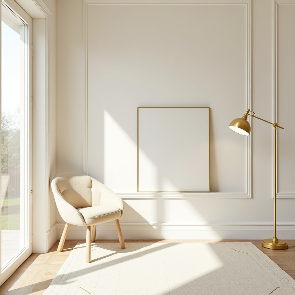 cream and gold bedroom ideas 8