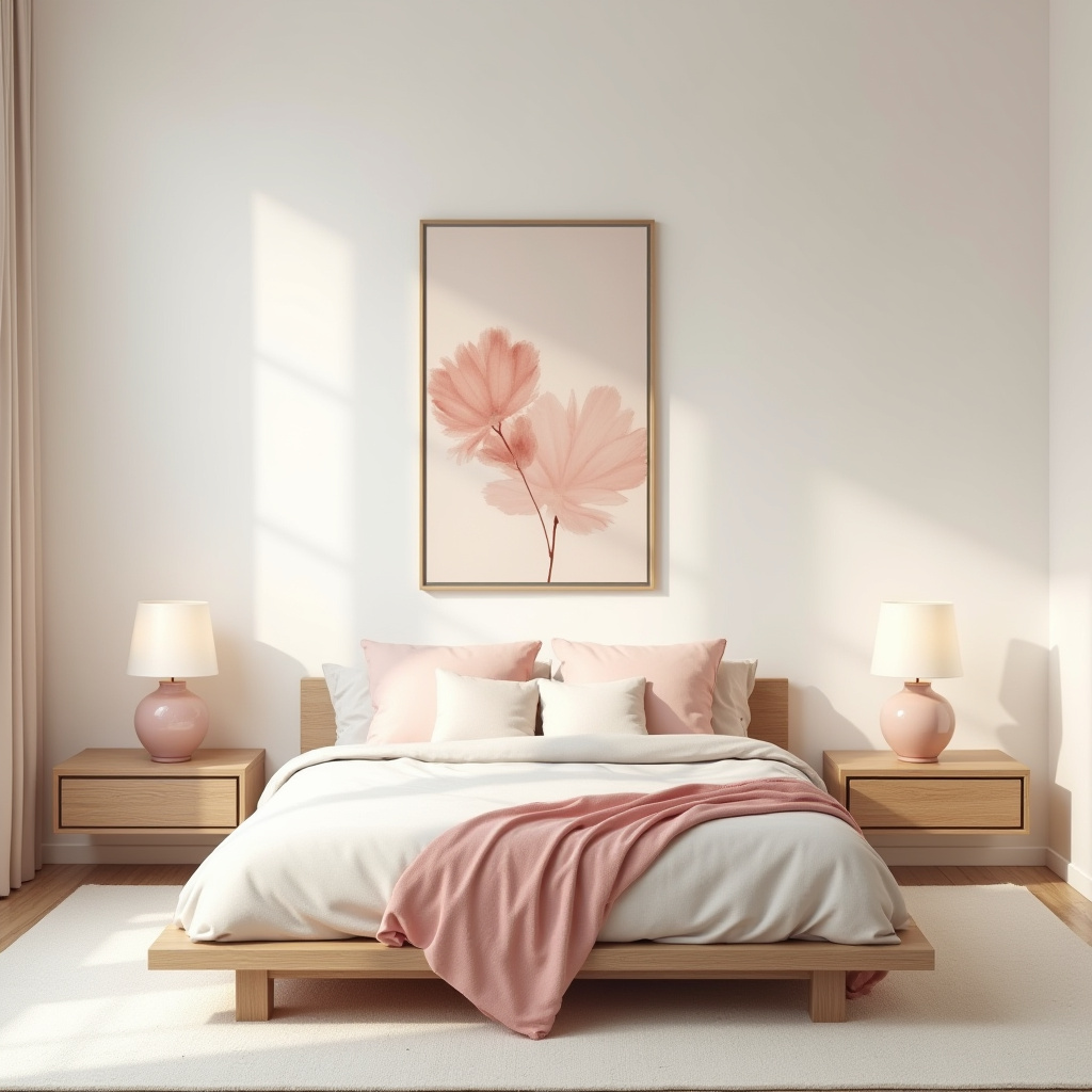 cream and pink bedroom 4