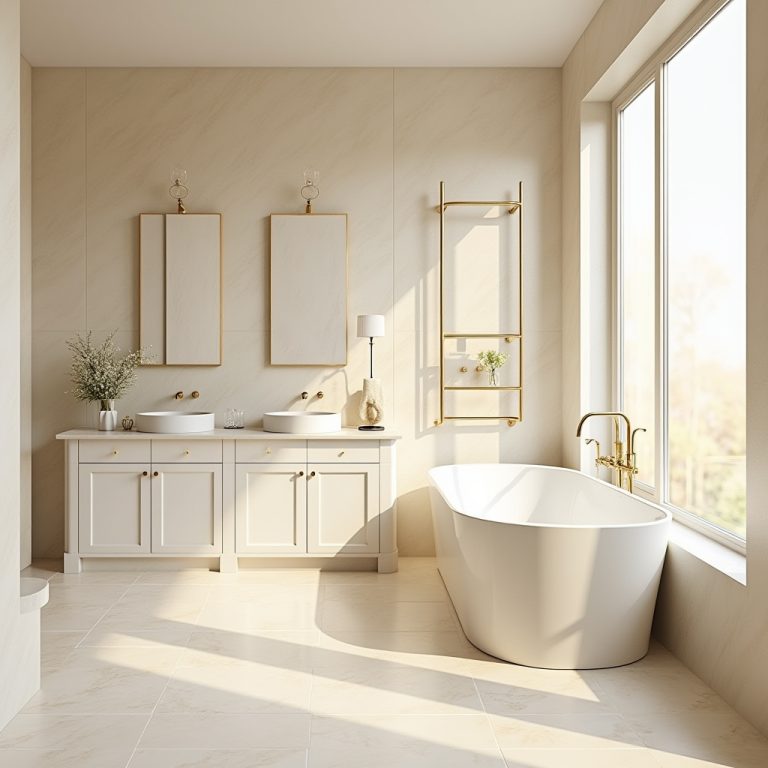 cream bathroom ideas 1
