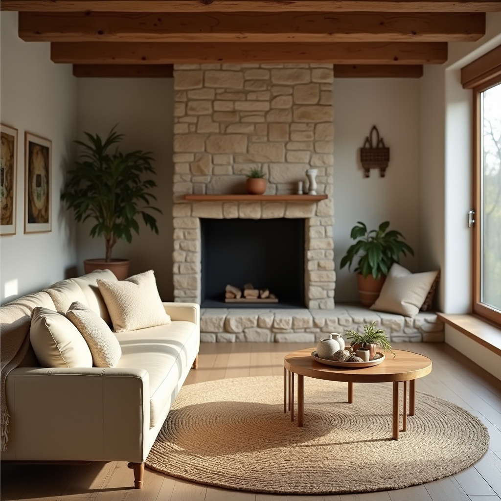 cream couch living room 16