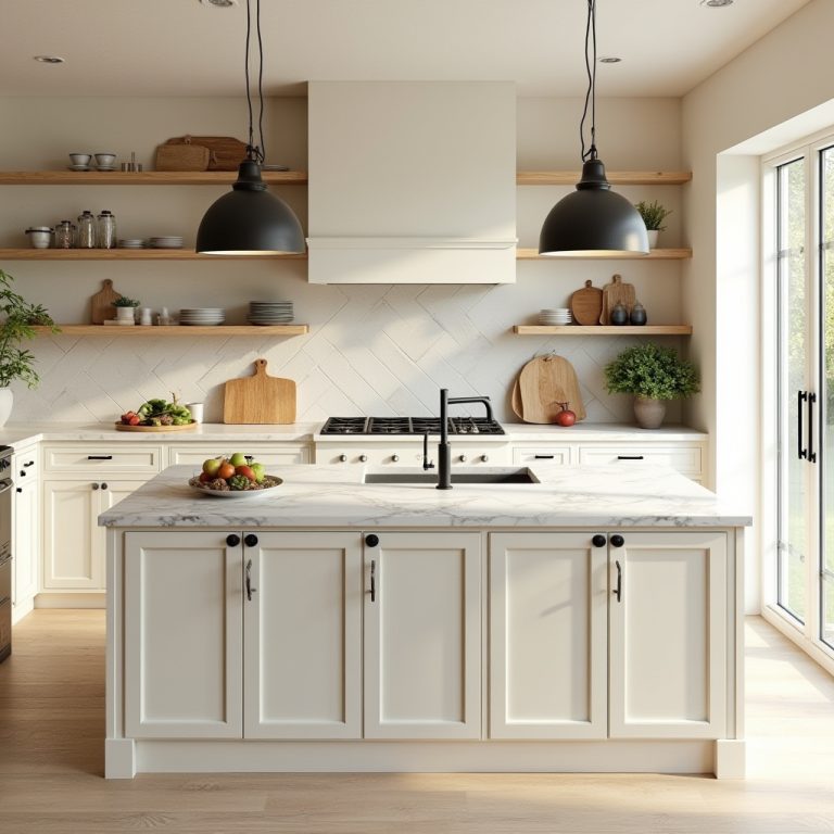 cream kitchen ideas 1