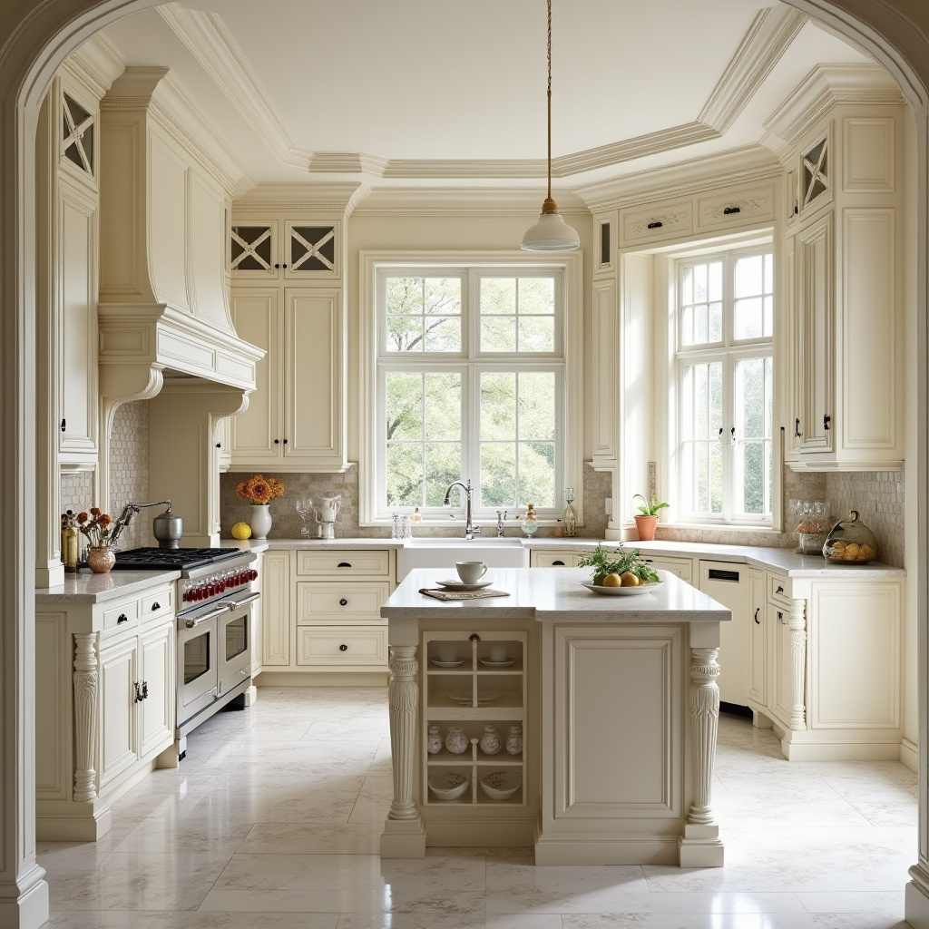 cream kitchen ideas 19