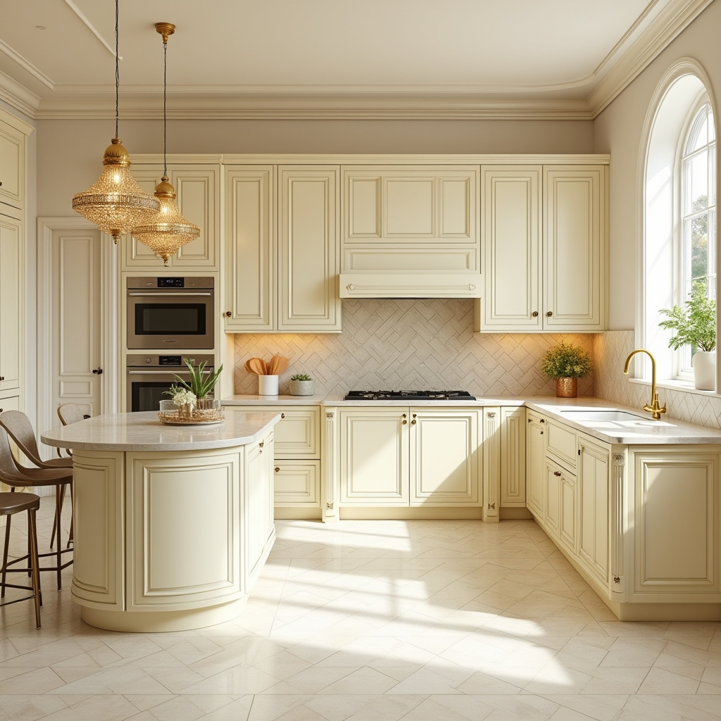 cream kitchen ideas 33