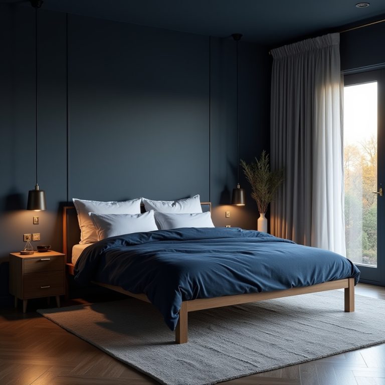 dark blue bedrooms 1