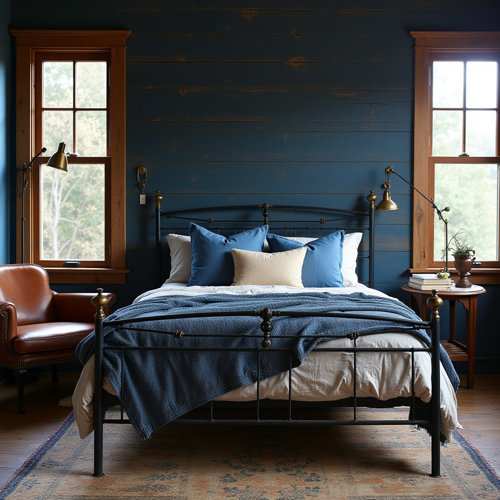 dark blue bedrooms 12