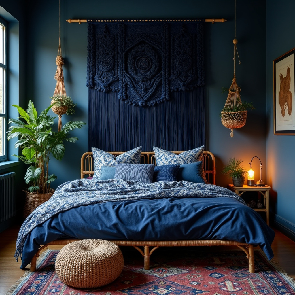 dark blue bedrooms 18