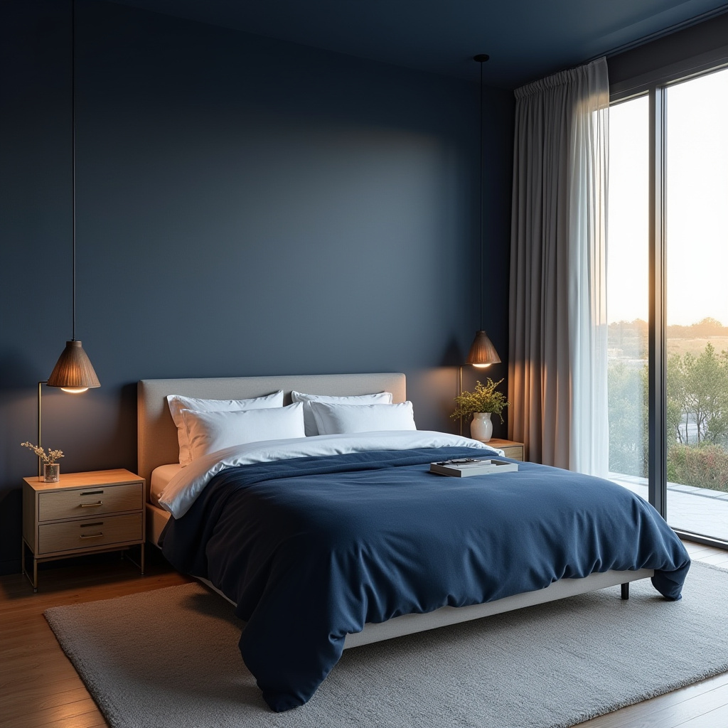 dark blue bedrooms 2