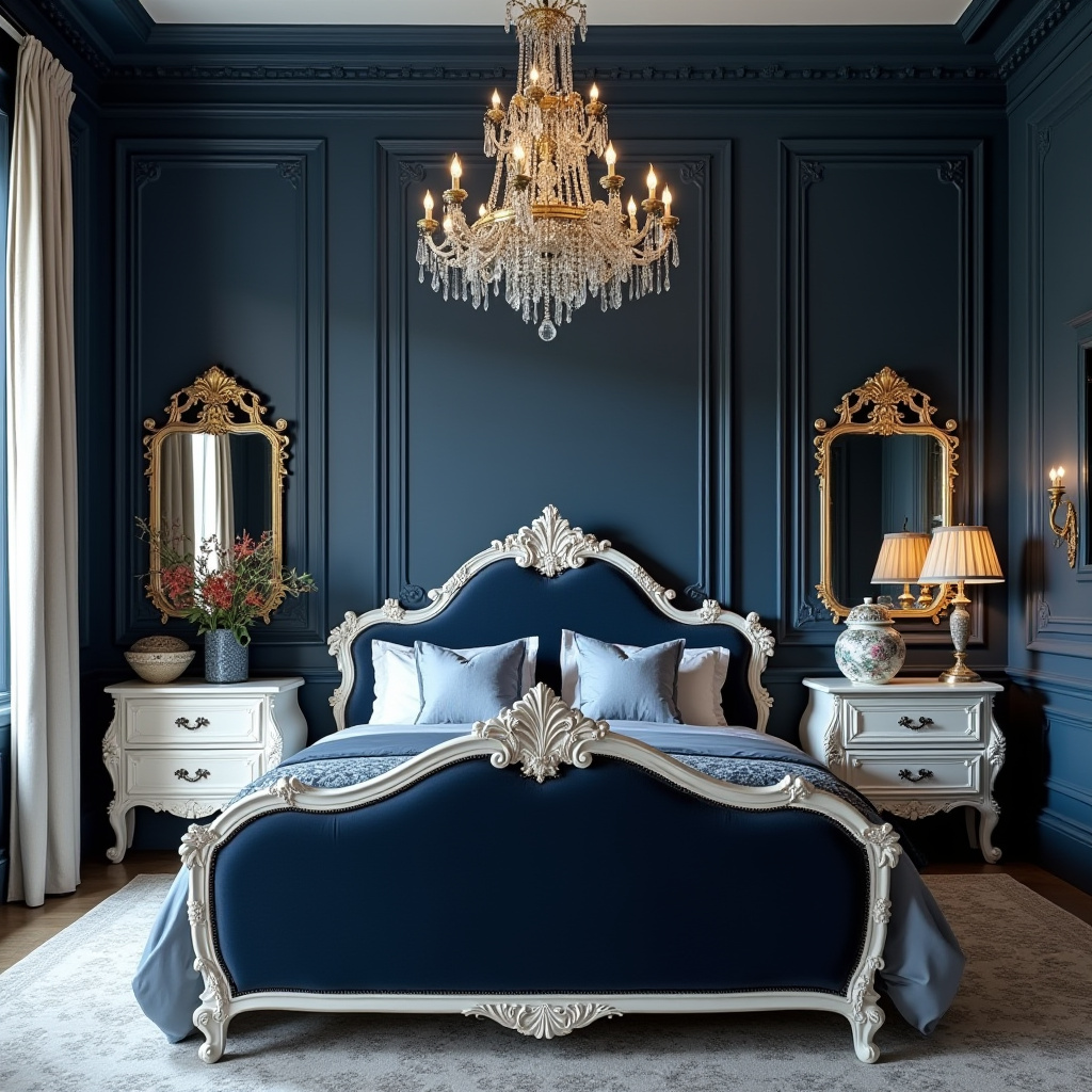 dark blue bedrooms 21