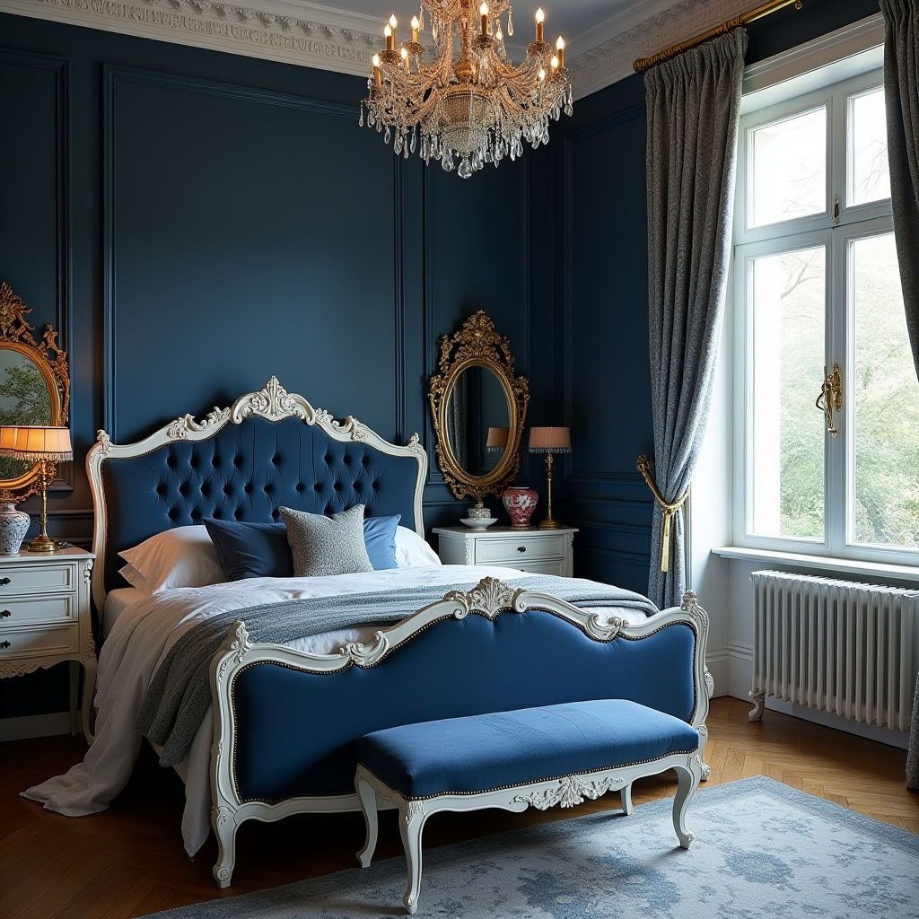 dark blue bedrooms 22