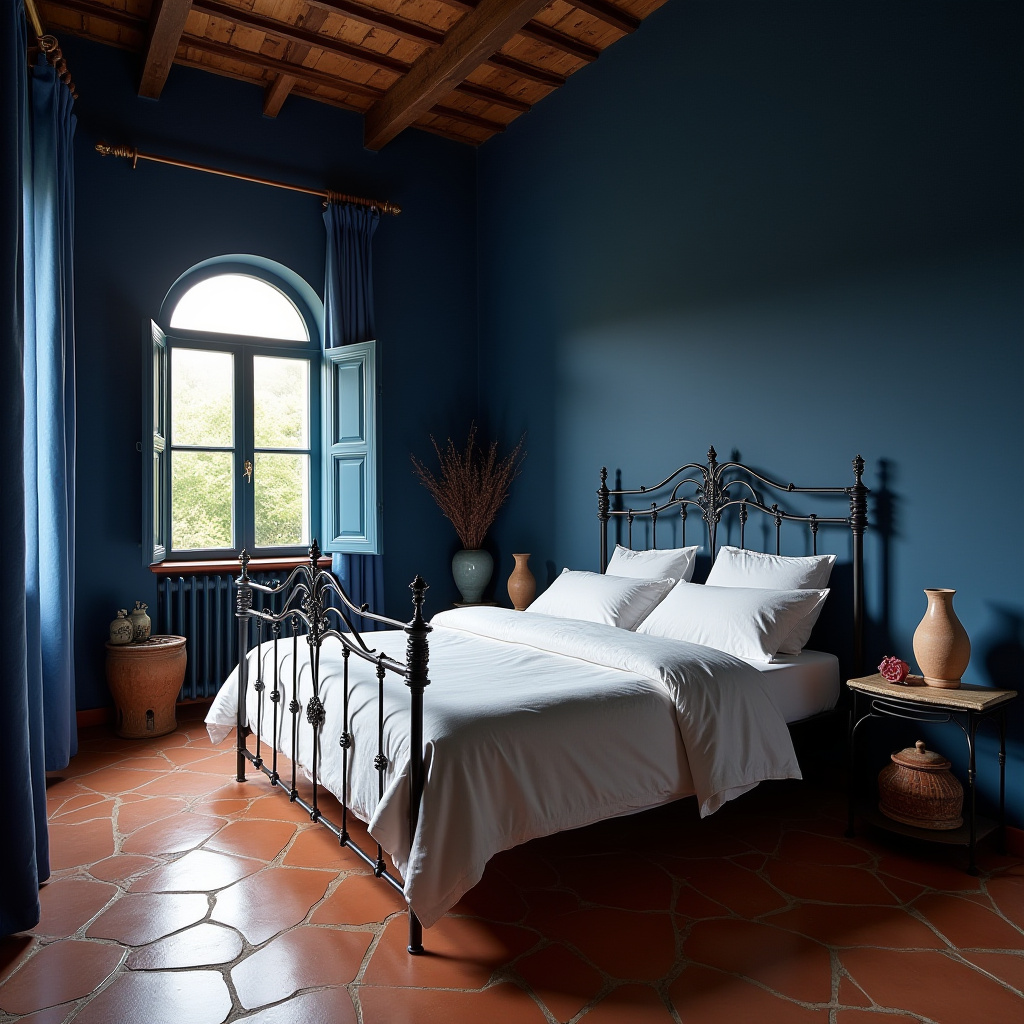 dark blue bedrooms 33