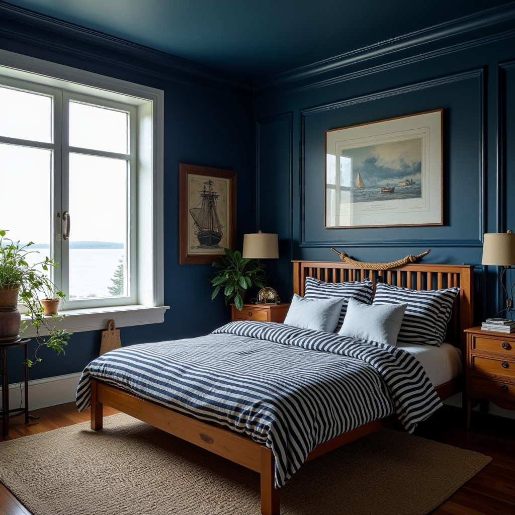 dark blue bedrooms 39