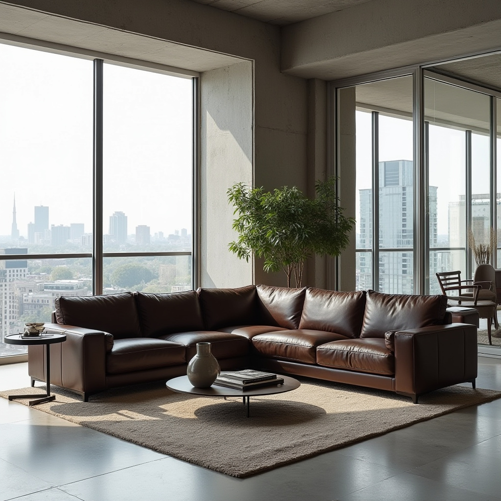 dark brown couch living room ideas 12