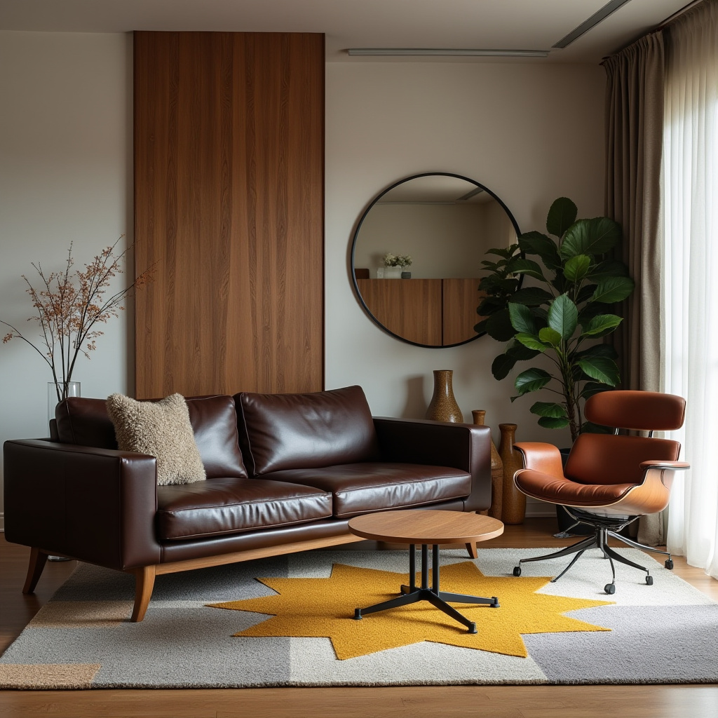 dark brown couch living room ideas 17