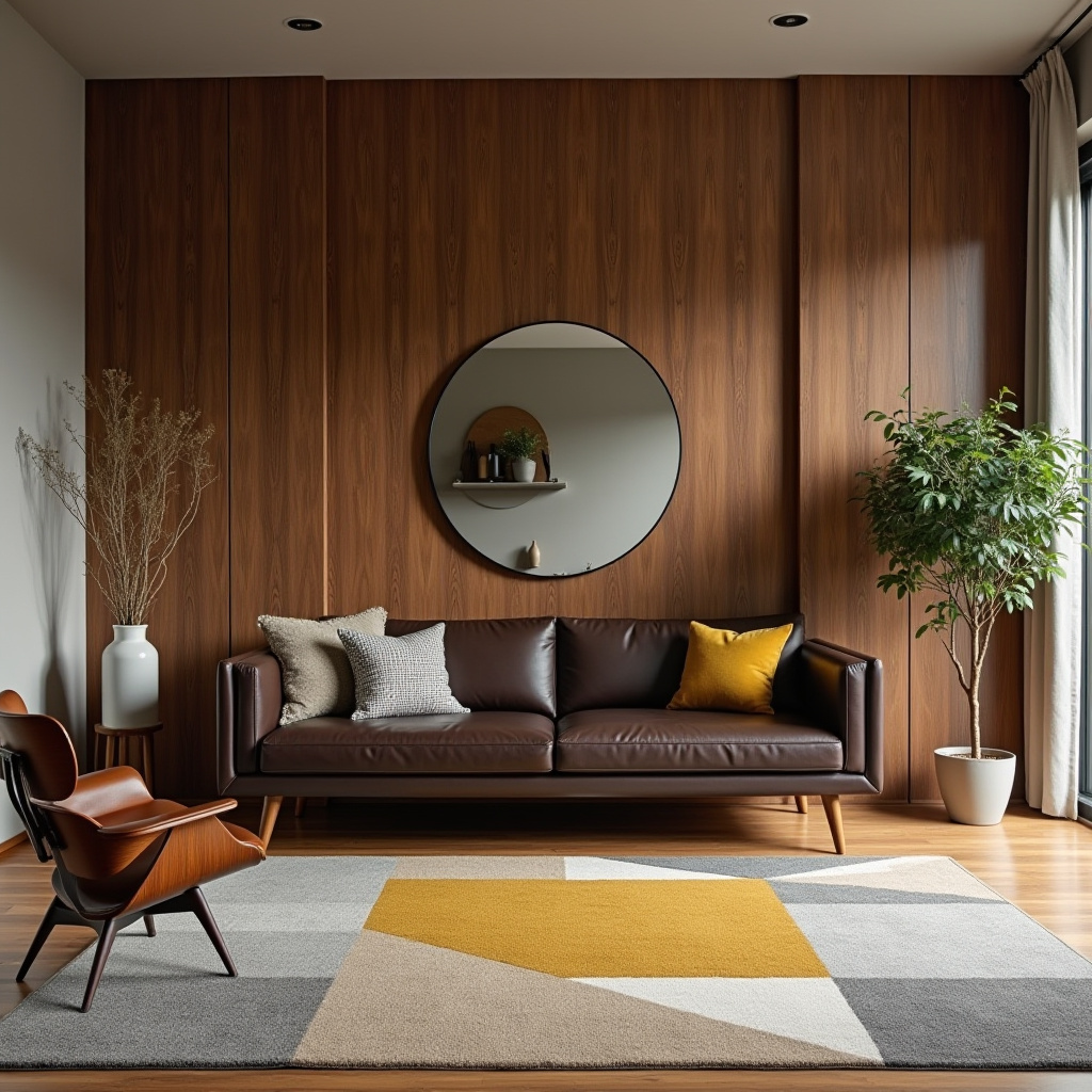 dark brown couch living room ideas 18