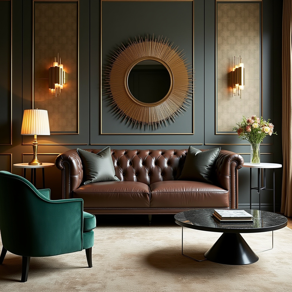 dark brown couch living room ideas 23