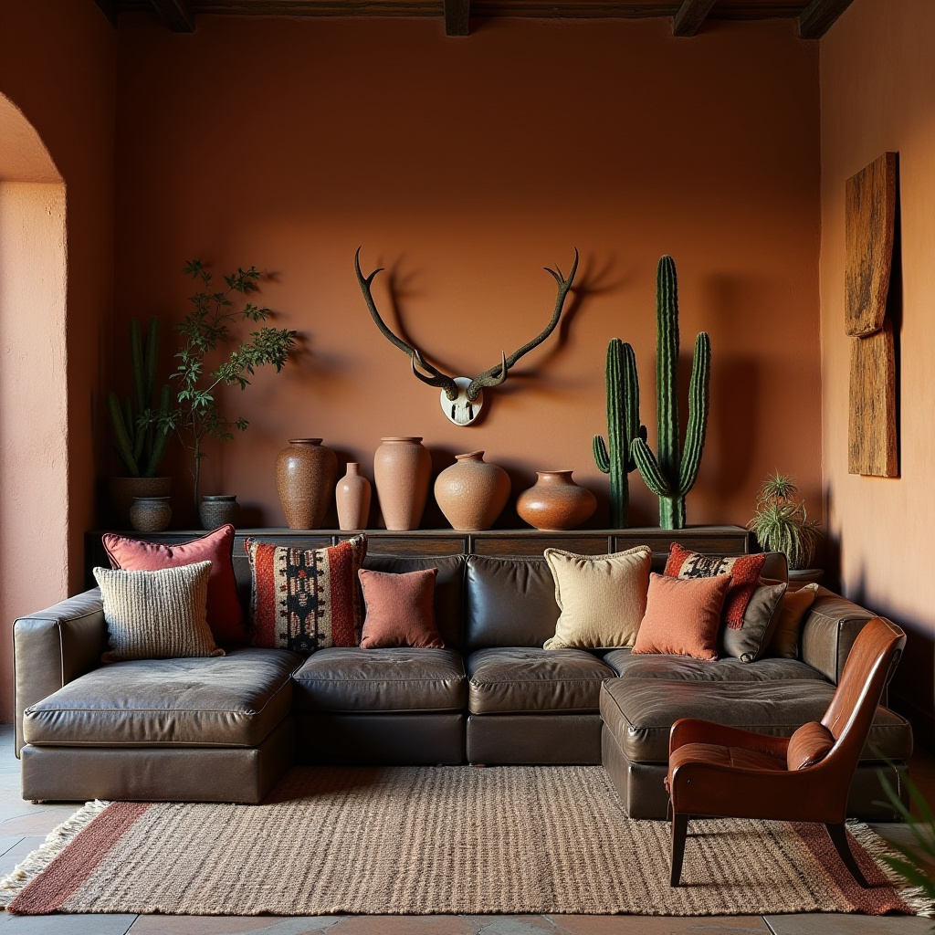 dark brown couch living room ideas 25