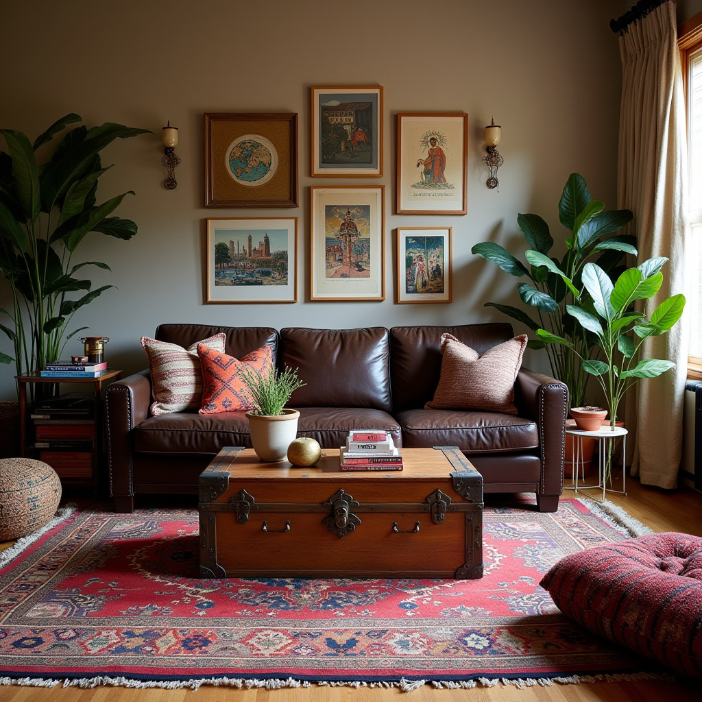 dark brown couch living room ideas 33
