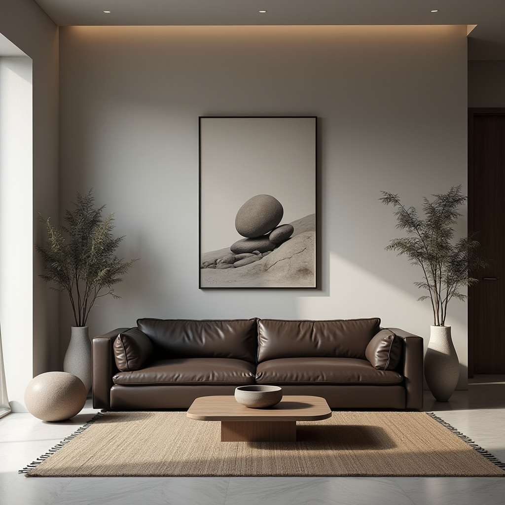 dark brown couch living room ideas 36