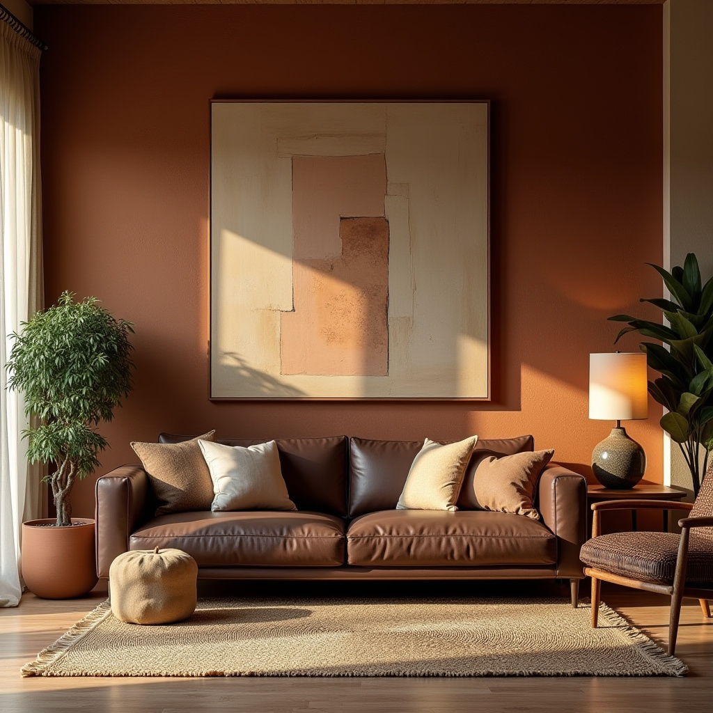 dark brown couch living room ideas 39
