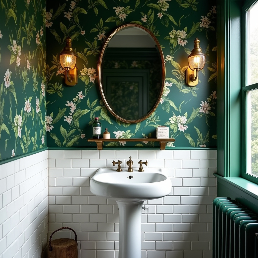 dark green bathroom ideas 10