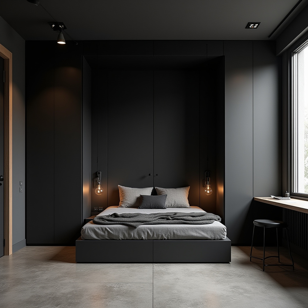 dark scandinavian interior 29