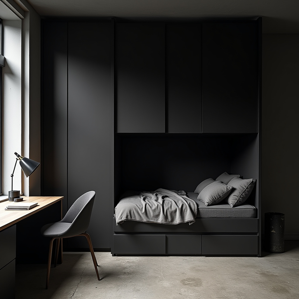 dark scandinavian interior 30