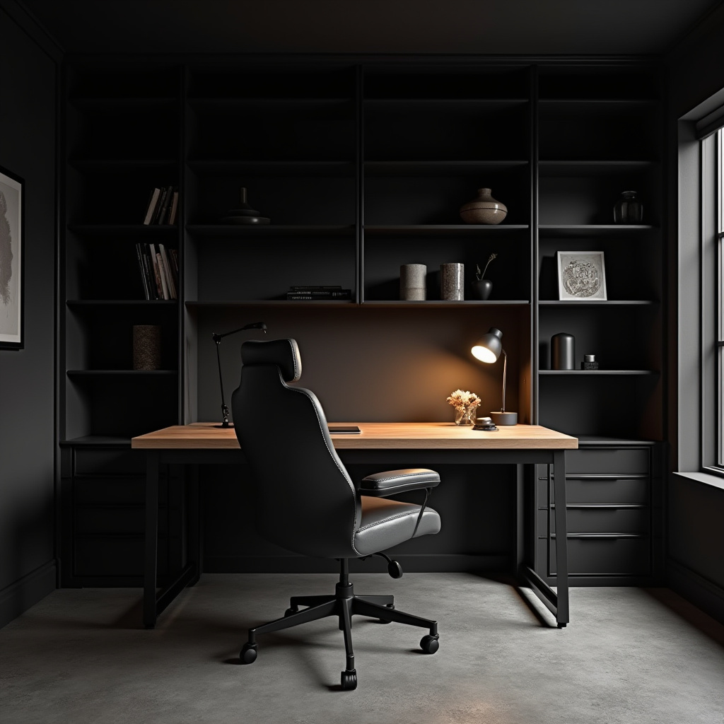 dark scandinavian interior 8